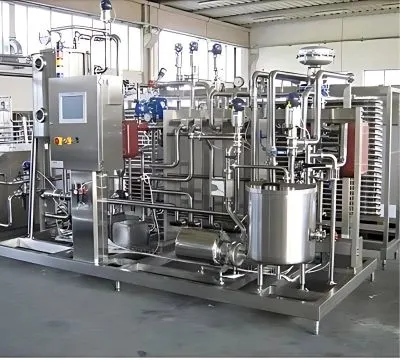 Automatic milk processing plant