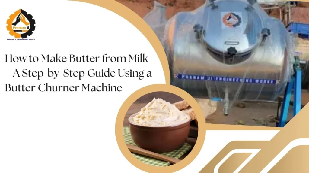 Butter Churner Machine